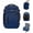 Blue, variant on Travel Backpack With 16 Pockets,Airline Approved Carry on Luggage,Waterproof Personal Item Bag Fit 15.6" Laptop, Lightweight Casual Daypack for Weekender Business Hiking(Black Bag)