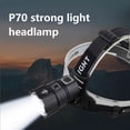 thumbnail image 4 of Lightweight Headlight, LED Headlamp, USB Charging Waterproof Adjustable for Hiking Camping, 4 of 8