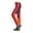 Red, variant on Plus Size Unisex Hiking Pants Color Block Fleece Lined Warm Sweatpants Quick Dry Mid-waist Assault Pants for Outing