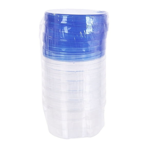 Freezer Storage Containers, [6 Pack-16 Oz] Airtight Food Storage Containers with Twist Top Lids, Soup, Meal Prep Containers | BPA Free | Stackable | Leakproof | Microwave/Dishwasher Safe