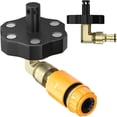 thumbnail image 7 of Chassis Flusher Undercarriage Cleaner 360 Degree Rotating Pressure Washer Tool Magnetic Base Car Truck SUV RV Frame Cleaning Tool Deep Cleaning Rust Removal For Garage Car Wash Workshop Use, 7 of 7