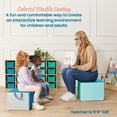thumbnail image 3 of ECR4Kids SoftZone Cozy Cube with Handle Seating Set, Classroom Essentials, Contemporary, 5-Piece, 3 of 8