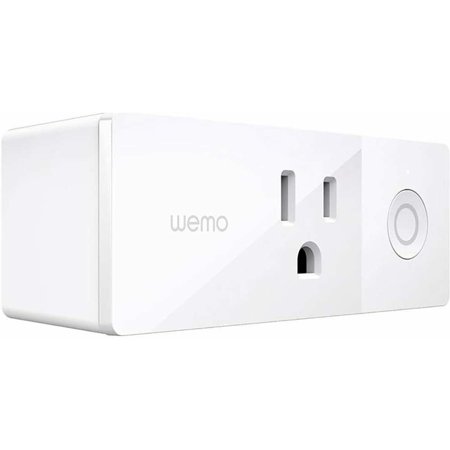 Wemo Mini Smart Plug, WiFi Enabled, Works with Alexa, Google & Apple Homekit