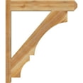 thumbnail image 3 of Ekena Millwork 6"W x 28"D x 32"H Balboa Rough Sawn Craftsman Outlooker, Western Red Cedar, 3 of 4