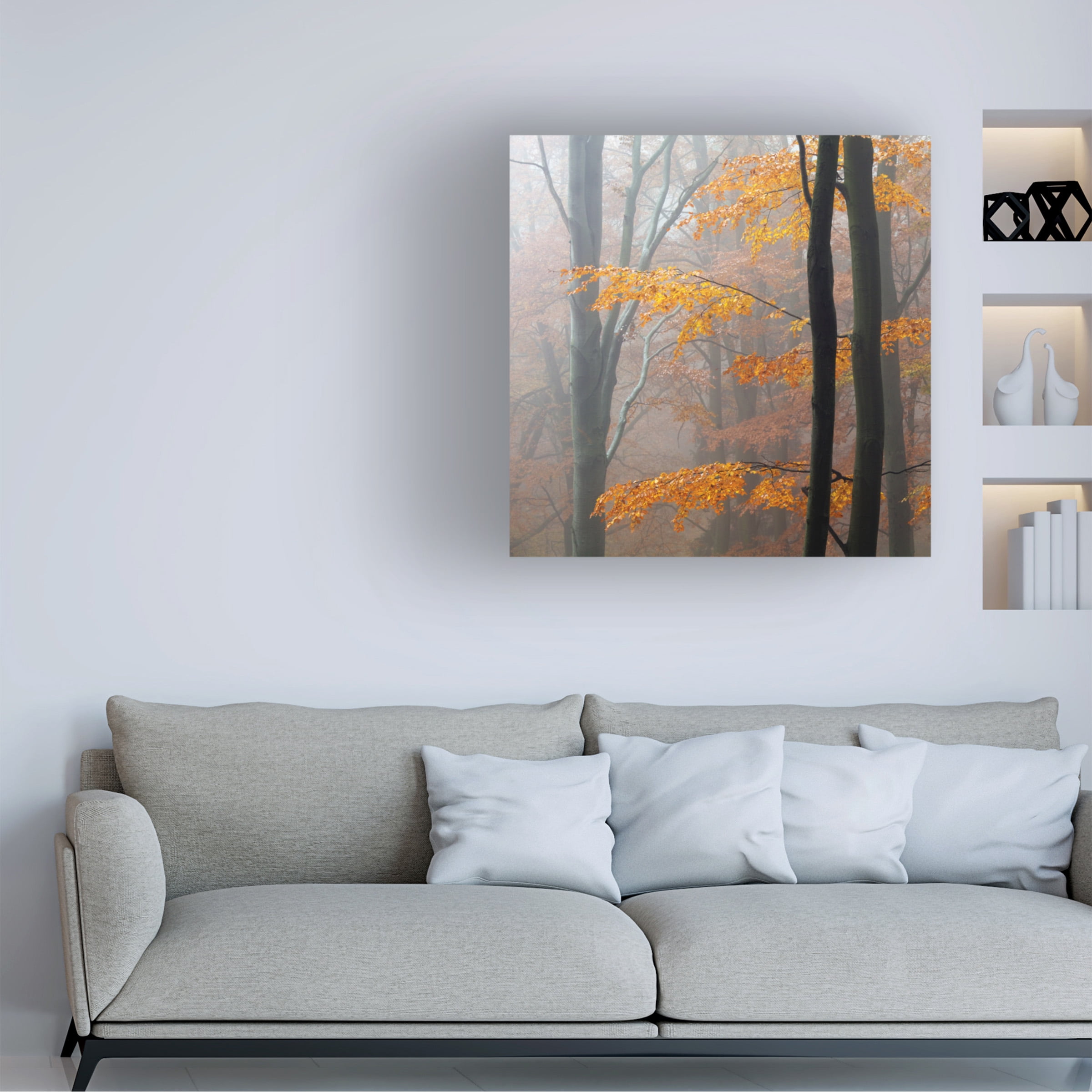 Martin Rak 'Autumn Forest' Canvas Art