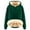 Green, variant on Womens Christmas Sweatshirt Women's Solid Color Long Sleeve Crewneck Sweatshirt with Plush Fleece Lining, Warm and Soft Brushed Interior for a Cozy Casual Look Without a Hood Dark Gray XXL