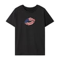 thumbnail image 1 of Camiseta de verano para mujer, suave y transpirable, con cuello redondo, para vacaciones en la calle y camping SG, 1 of 7