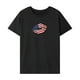 thumbnail image 1 of Camiseta de mujer de verano transpirable suave cuello redondo para vacaciones de camping en la calle XL, 1 of 7