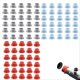 thumbnail image 2 of Faucet Leak Proof Sealing Gasket, Sealing Gasket Silicone Plug 90PCS, 2 of 5