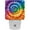 Multi-colored 1, variant on PhooArto Rainbow Tie Dye Plug in LED Night Light Auto Sensor Dusk to Dawn Decorative Night for Bedroom, Bathroom, Kitchen, Hallway, Stairs, Baby's Room, Energy Saving