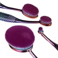 thumbnail image 5 of Moda Brush Prismatic Face Perfecting 4pc Makeup Brush Kit, 5 of 13