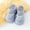 Blue, variant on Infant Slipper Socks Non-Slip Baby First Walking Shoes Breathable Warm Soft Sole Rubber Cotton Socks Shoes Toddler Infant Baby Girls for Girls 3-6 Months