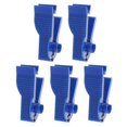 thumbnail image 1 of 5 Pcs Dialysis Clamp Blue Tubing Clip Catheter Clamp Blue Tubing Clamp Flow Control Clip, 1 of 3