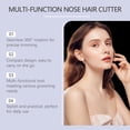 thumbnail image 4 of Upgrade Double Nose Hair Trimmer 360° Nostril Hair Remover Tool For Men And Women Efficient Personal Grooming Device, 4 of 8