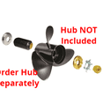 thumbnail image 2 of Solas 9411-132-21 Rubex Aluminum 3-Blade Boat Propeller - RH, 13.2 In. Diameter x 21 In. Pitch, 2 of 10