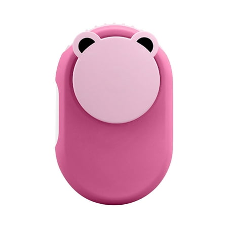 

Dyfzdhu Creative Cute USB Mini Handheld Hanging Fan Portable Lazy Desktop Silent