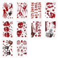thumbnail image 1 of Huellas Dactilares Sangrientas Para Ventana, Calcomanías De Pared Espeluznantes Para Decoración De Halloween De Casa Embrujada Scienceny HA041952-03, 1 of 6