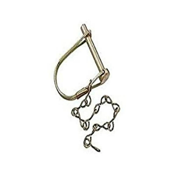 H420 0.2 x 1.3 in. Coupler Lock Pin with Chain