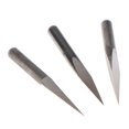 thumbnail image 3 of 10 Piezas Brocas de Acero de Tungsteno Gloria CNC Router Tool 3.175mm 0.1mm Gris Plateado 10 Grados, 3 of 9