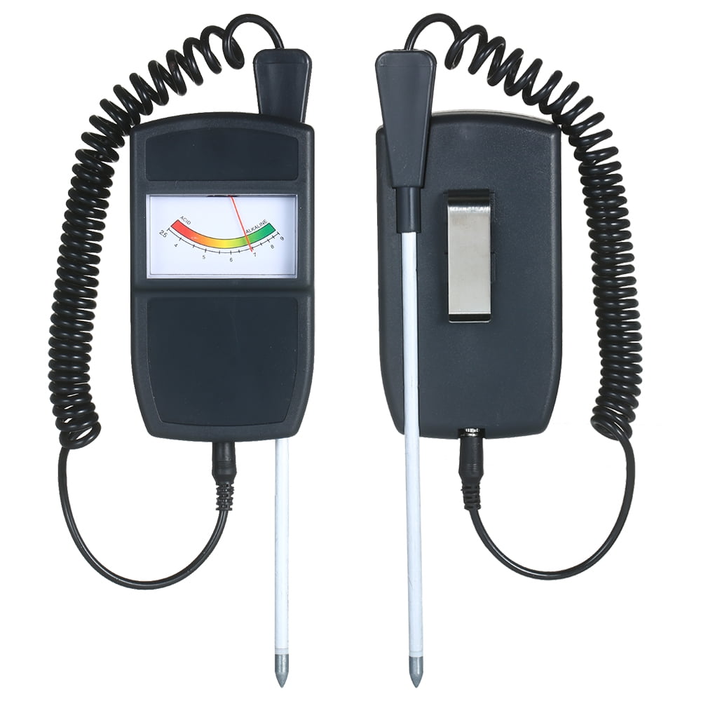 Carevas 2-in-1 Soil pH & Moisture Meter Soil Test Kit Soil Moisture Acidity & Alkalinity Analyzer Acidity Meter Probe Detachable for Indoor Outdoor Garden Lawn Farm No Battery Required