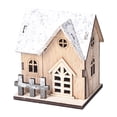 thumbnail image 1 of de Navidad LED Iluminada Navidad Casas de Navidad C Zulema Casa de miniaturas de madera, 1 of 8