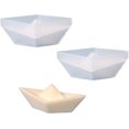 thumbnail image 1 of 2 piezas de molde de vela de barco de papel, molde de silicona de barco de origami 3D, molde de jabón transparente, molde reutilizable, utilizado para jabón, fabricación de velas (30 * 86 mm), 1 of 5