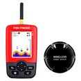 thumbnail image 1 of Localizador de peces Echo Sounder Wireless Sonar Fish Finder Pantalla LCD 100m Localizador de profundidad Fishfinder JShteea El nuevo, 1 of 7