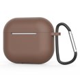 thumbnail image 1 of PANDACO Brown Soft Case for AirPods Charging Case (3rd Gen), 1 of 4