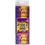 Cra-Z-Art 21 Count School Quality Glue Sticks, Disappearing Purple