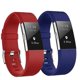 thumbnail image 4 of 20mm Correa de muñeca ajustable de la correa del reloj del deporte elegante del reemplazo de Bluelans para la carga 2 de Fitbit, 4 of 5