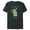Dark Heather, variant on Yoda Best Mamá Yoda Chibi Portrait Día de la Madre - Short Sleeve Blended T-Shirt for Adults - Customized-Black