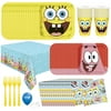 SpongeBob Birthday Party Supplies Bundle SpongeBob Plates SpongeBob Napkins SpongeBob Tablecover SpongeBob Balloons SpongeBob Tableware SpongeBob Decorations Table Set for 16