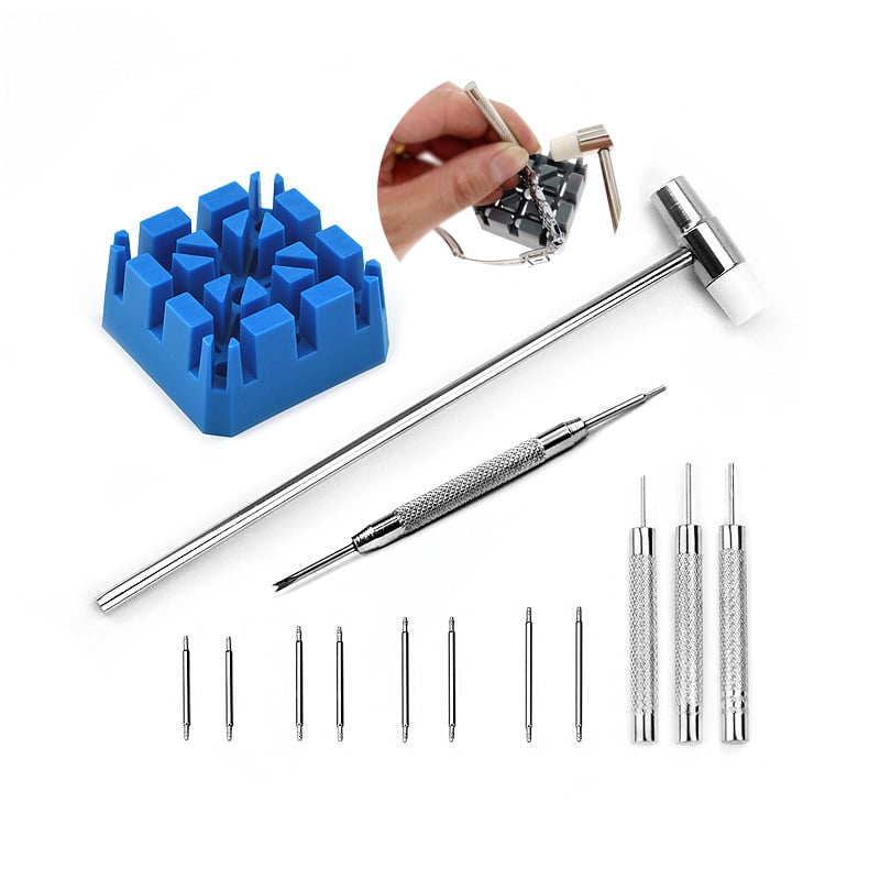 Kit De 8 Passants Silicone Pour Bracelet De Montre - 16/18/20/22 Mm - Noir, Fixation Sécurisée - 7