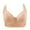 Beige, variant on Darzheoy Wire-Free Bra for Women Embroidered Glossy Comfortable Breathable Bra Underwear No Rims Bras for Women High Support 36/80BC