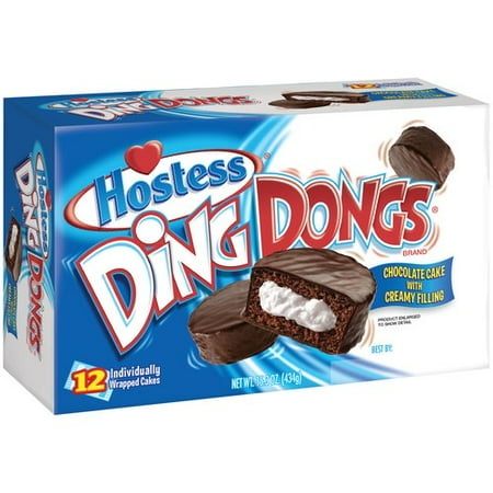 Hostess Ding Dongs Snack Cakes 12 Ct 15 3 Oz