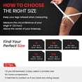thumbnail image 5 of Welnove Professional Hinged Knee Brace, Adjustable Dual Hinges with Side Stabilizers & Open Patella Design, Joint Support for Arthritis, Meniscus, ACL, PCL (L), 5 of 7