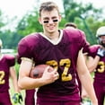 thumbnail image 4 of 48 Pairs Eye Strips Sports Eye Stickers Breathable Eye Strips with 1 White Pencil for Baseball Football Softball Lacrosse Fans on Game Day, 4 of 5