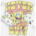 thumbnail image 2 of SpongeBob Cartoon Never Quit Quote Romper Boys or Girls Infant Baby Brisco Brands 12M, 2 of 6