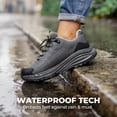 thumbnail image 6 of NORTIV 8 Women's Waterproof Hiking Shoes Lightweight for Walking All Day Comfort Non-Slip Outdoor Trekking Camping Climbing Fashion Sneakers Armadillo FieldLite, 6 of 8