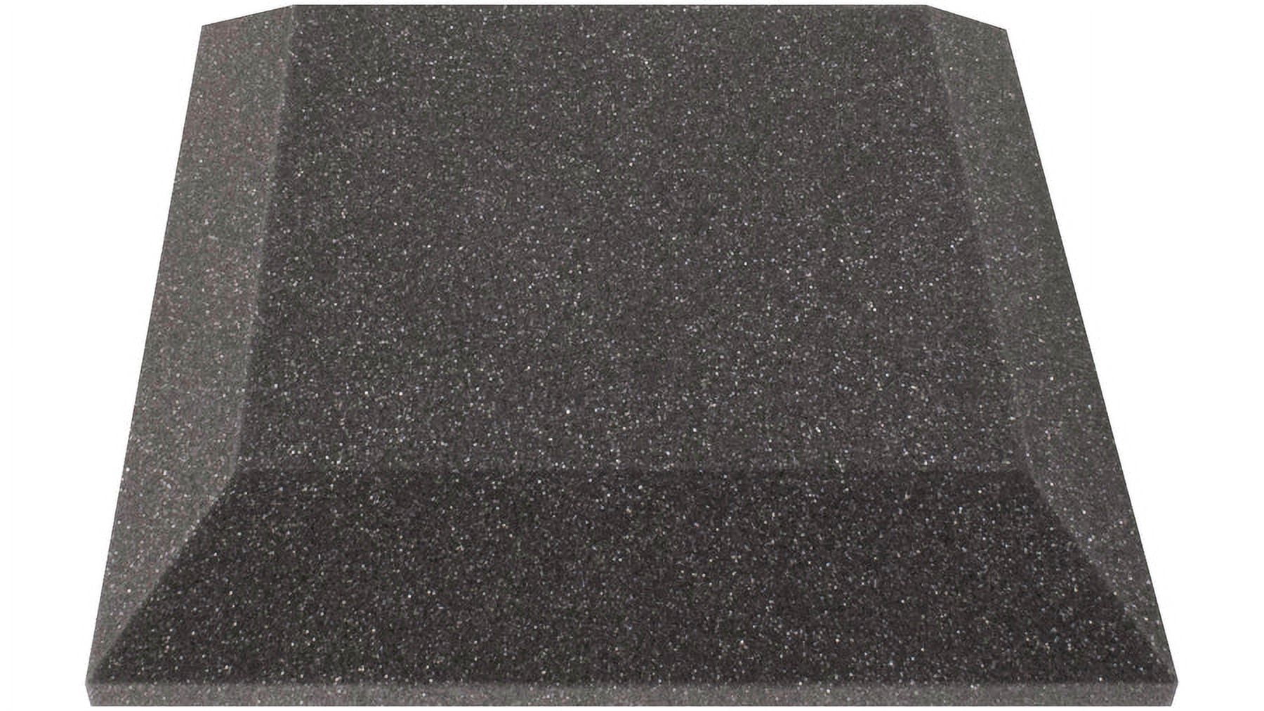 Ultimate Acoustics UA-WPB-12 Acoustic Foam Absorption Panels - 12"x12"x2" Bevel 24-Pack