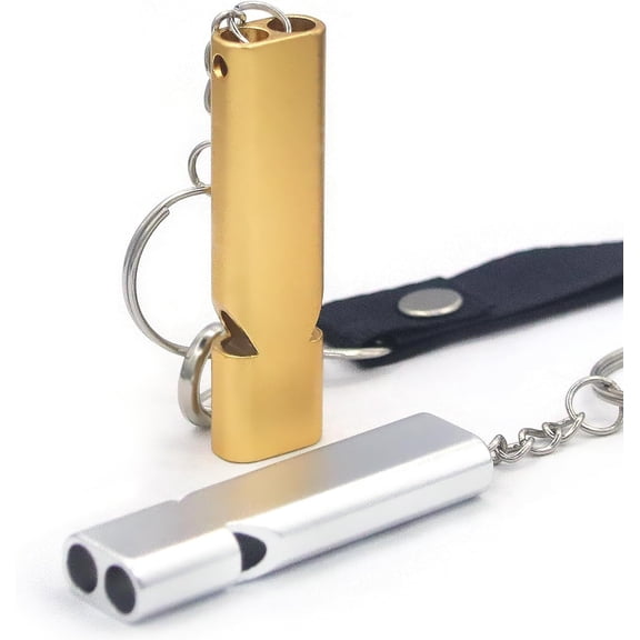 Pekkaxy 120 dB Loud Emergency Survival Whistle with Lanyard - Suitable for Coaches, Teachers, Dog Training, Kayak Accessories, and Hiking Safety Tool