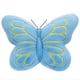 thumbnail image 1 of Cojín de Mariposa con Forma de Mariposa, Suave y de Felpa, Ideal para Dormitorio, Sala de Estar, Sofá, Color Azul., 1 of 5