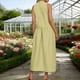 thumbnail image 3 of Zapatos de Vestido de Mujer Casual sin Mangas con Cremallera Trasera Vestido de Lino Midi para Primavera Verano Playa Y Uso Diario, 3 of 6