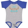 thumbnail image 3 of Inktastic Life is Better at the Cabin, Deer Antlers, Camping Boys or Girls Baby Bodysuit, 3 of 5