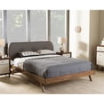 thumbnail image 2 of Baxton Studio Penelope Tufted Full Platform Bed in Gray, 2 of 7