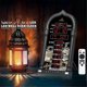 thumbnail image 3 of 2026 Azan Clock, LED Muslim Prayer Clock, Athan Wall Clock,Silver, 3 of 5