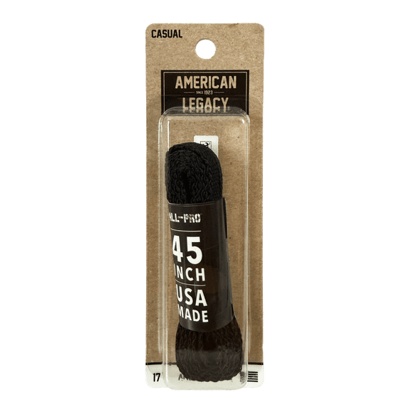 American-Legacy Athletic Narrow Flat Black 45"