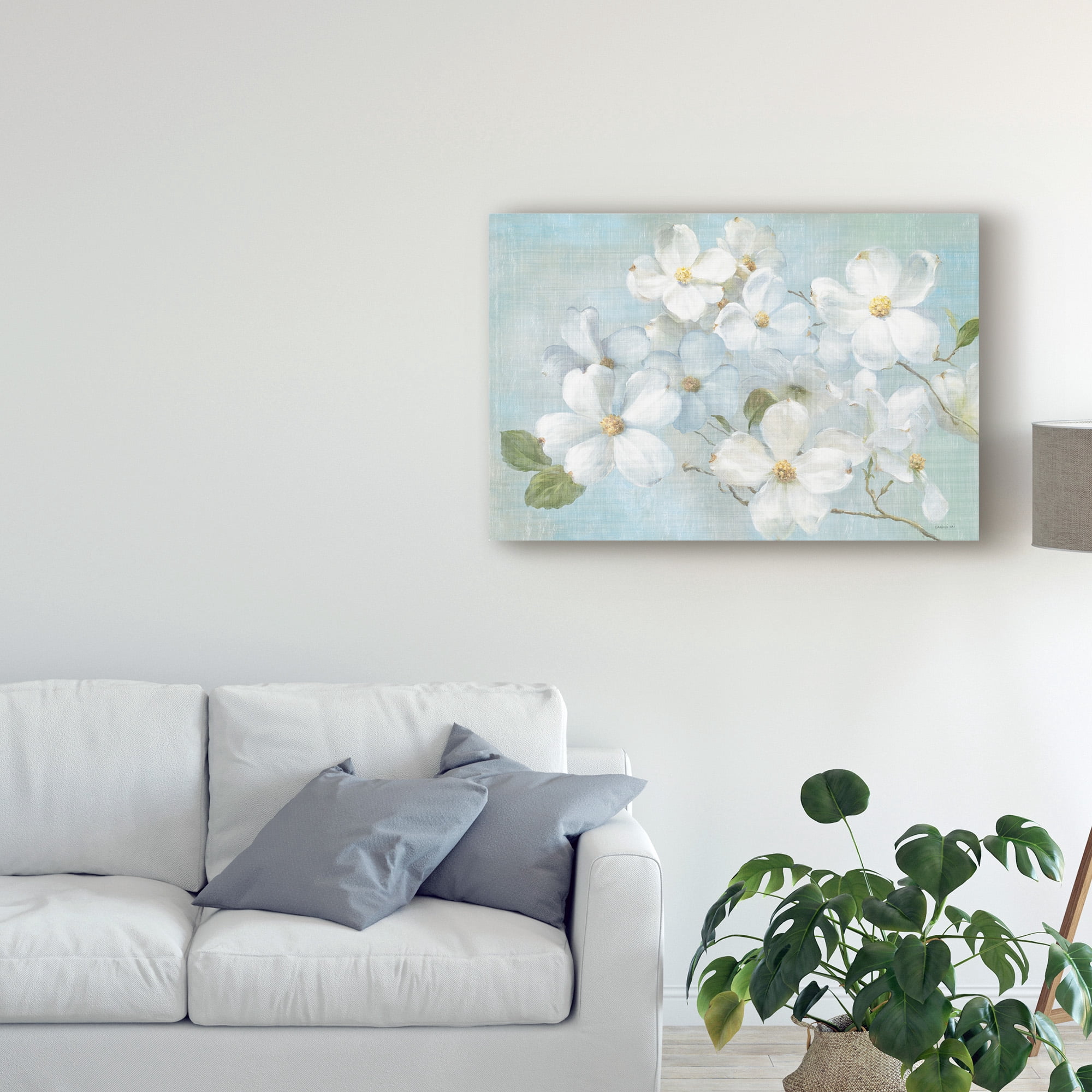 Trademark Fine Art 'Indiness Blossoms Light' Canvas Art by Danhui Nai