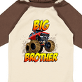thumbnail image 4 of Inktastic Big Brother Monster Truck Boys Long Sleeve Baby Bodysuit, 4 of 5
