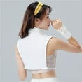 thumbnail image 3 of YEKEYI Fake Collar Shirt Victorian Chiffon Half Shirt Collar False Sleeve Cuffs Collar for Women, 3 of 9